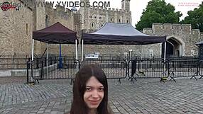 Flashing My Pussy Outdoors in London