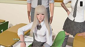 complete gameplay of ripples part 9 with cute teen 18+