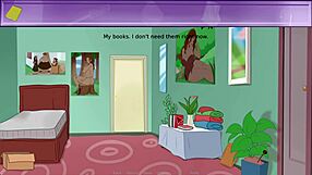 A walkthrough of a house with mature women, no sex scenes