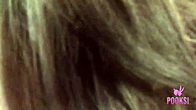 19yo brunette sara takes cock in hot cunt until cum on tits