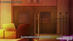 blonde milf says, sensei your monster cock doesn't fit in my tight pussy in this hentai.