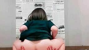 Thai Student Riding Hard in Cute Uniform Scene