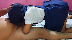 esta es mi alumna latina callada, me ayudas a hacerla GEMIR con creampie