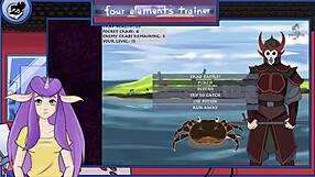 Avatar Trainer Part 36 With Blonde Character