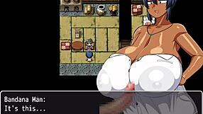 Tanned Natsuki in Hentai Game Ep 7 Drives Men Wild with Sexy Outfit