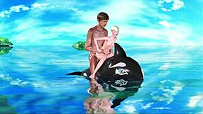 3D game with hot MILF action and big dicks