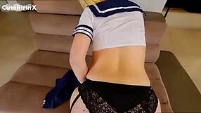 Cuteririnx In Cosplay Toga Himiko Gives Pov Blowjob And Swallows