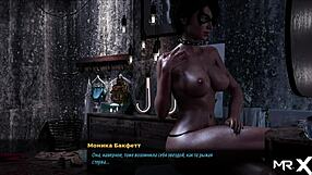 fashionbusiness model oiled up, ready to dance wild?