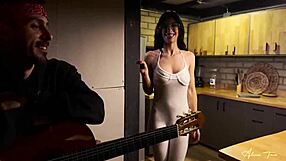 Big Ass Latina Fucked Like Slut in Doggy