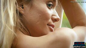 Zhenya Belaya strips her amazing ass in the woods