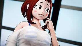 Ochaco Uraraka Gets Gangbanged In Hero Recruitment Drive Hentai.