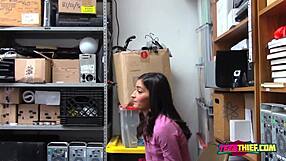 Officer Sticks Big Cock In Emily's Hungry Punani At Work 😏