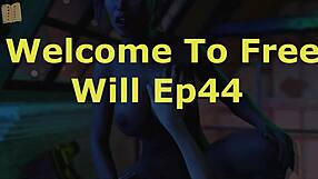 Big Tits Anime Girl In Free Will Game