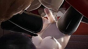 Ej, Violet Parr dobi creampie od Helen v 3D Incredbles futa