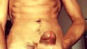 Hot Gay Soloboy Strokes His Monster Cock To Intense Cumshot