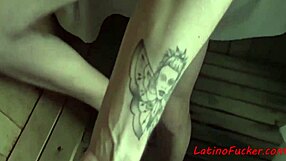 straight latino teen learns to love gay sex with old man outdoor