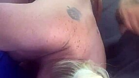 wife gives blowjob then rides husband in pov