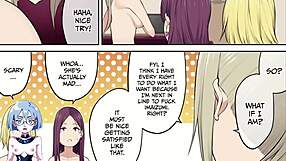 Gals gather at Imaizumi's house for fun.