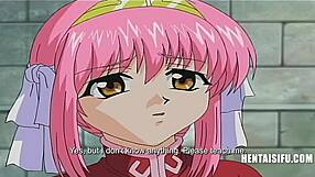 Hentai Titty Fuck: Draining Milk From Full Chest With Subs