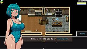 She Fell in the Water Without Panties! Huge Boobs Exposed!