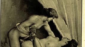 Unbelievable! Vintage Erotic Drawings Come to Life in Raw Style!