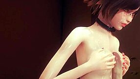 Kaya's wild boobjob and fucked in 3D hentai