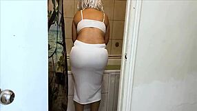 experienced stepmom teaches stepson anal fuck