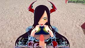 friedrich der große sucks and fucks in azur lane fantasy!