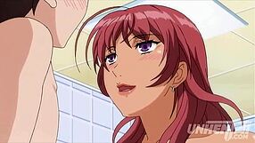 Step mom talks to her little 18+ stepson about her huge breasts in uncensored hentai exclusive