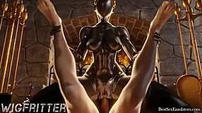 Ballerina twins engage in wild animated sex scenes.