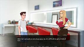 Lust legacy hentai game ep 5 features naughty lingerie photoshoot with step mom