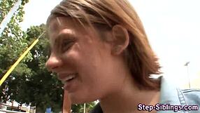 Amateur Stepsister Gets Pussy Tasted In Group Threesome