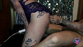 Juicy Katoree facesits before dildo masturbation and rough interracial fuck!