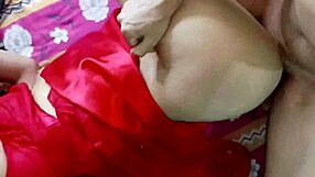 Indian couple's real love making with friends.