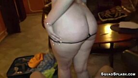 Hairy taylee wood gives oral blowjob in pov