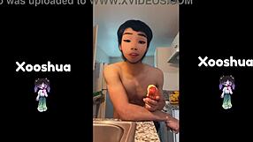 Cute gay guy explores his emotions with a twink