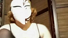 Horny Amateur Indulges In Stocking Fetish!