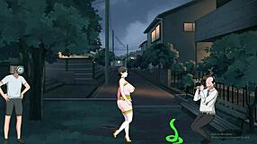 Shameless Milf Exhibitionist Shows Off Big Tits And Ass In Hentai