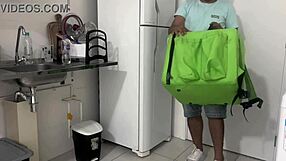 Delivery guy, take this payment