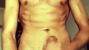 Hot Gay Soloboy Strokes His Monster Cock To Intense Cumshot