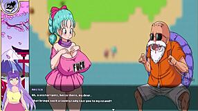 Dragon Ball Bulma's Big Tits and Monster Cock Orgasms