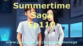 Summertime Saga Episode 110 with Brunette Teacher