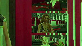 What’s hot at awards night in 3D hentai?