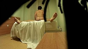 Spanish couple caught in hotel with her rimming and fingering his anus