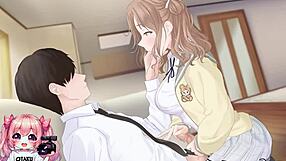 i watch the hot college girl ride and give handjob for cumshot