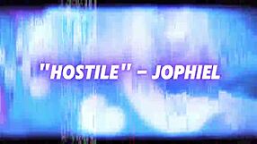 Uncensored anime hentai video with hostile music and cartoon scenes.