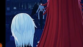 is this hg devil academy dxd parody featuring intense blowjobs?