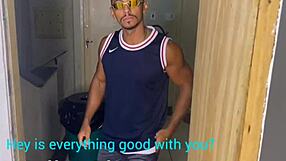 The hot plumber neighbor arrives for some action