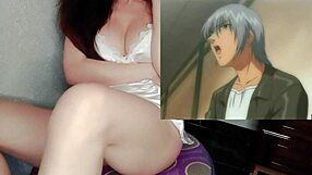 meseras tetonas calientan a los clientes - hentai hitozuma cosplay ep 1... uhh, tão gostosas!