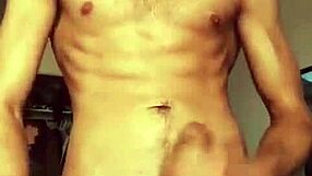 Hot Gay Soloboy Strokes His Monster Cock To Intense Cumshot